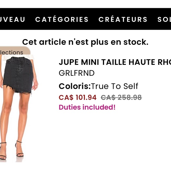 GRLFRND Rhoda skirt  26 - REVOLVE - Picture 3 of 8